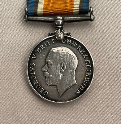 GEORGIVS V BRITT. OMN REX ET IND IMP WWI BRITISH WAR SILVER