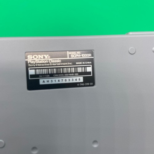 Authentic Sony PlayStation Classic Mini 2018 Edition Video Game Console PS1 Open - Picture 12 of 13