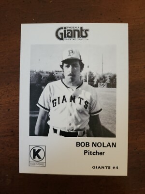 1975 Phoenix Giants Circle K -- Bob Nolen #4