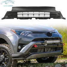 For 2016 2017 2018 Toyota RAV4 Front Lower Grille Textured Black Grill TO1036166