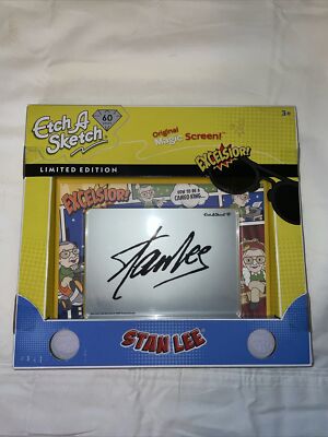 Etch A Sketch Stan Lee Excelsior! 60th Anniversary Limited Edition Marvel Comics