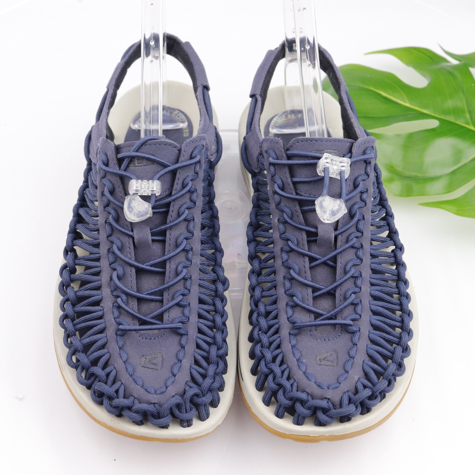 Sandalo Keen uomo Uneek acqua taglia 10 5 blu navy cinturino elastico escursione sport outdoor