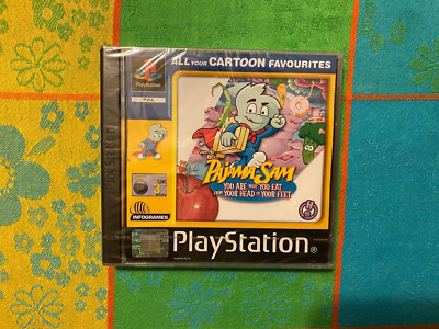 PYJAMA SAM You Are What You Eat Sony Playstation PSX PS1 PAL UK NEU VERSIEGELT
