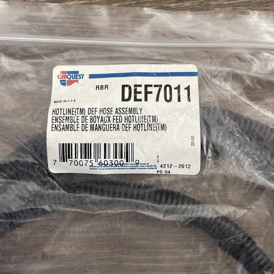 Manguera de líquido de escape diésel (DEF) DEF7011 2011-13 UD Gates Foto 2 de 2