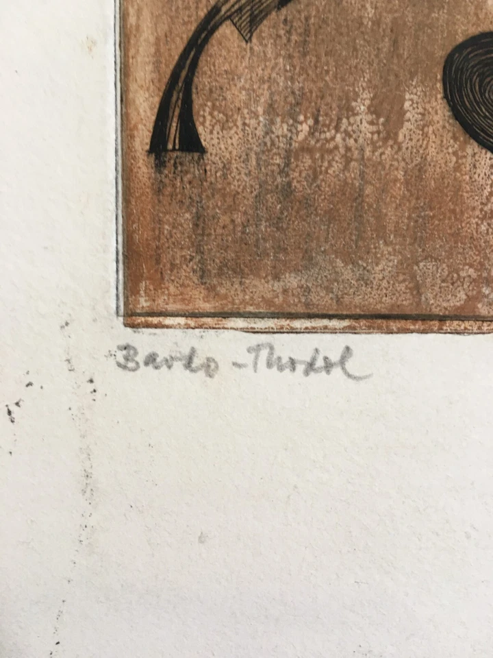 Ferdinand SPRINGER (XX) Bardo Thodol Livre des Morts Tibétains Art Abstrait - Photo 4/4