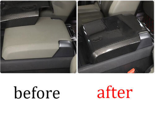 Armrest Box Cover 2020-2023 Center Console For Land Rover Defender Carbon Fiber - Picture 6 of 6