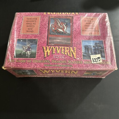 WYVERN CCG Sealed Booster Box & Sealed Starter Display: Limited Edition | eBay WYVERN CCG Sealed Booster Box & Sealed Starter Display: Limited Edition | eBay