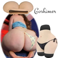 Silicone Hip Buttock Enhancer Transgender Crossdresser Fake Vagina Pants Panties