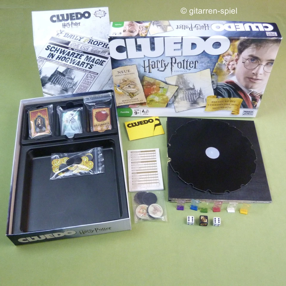 Cluedo Harry Potter Edition - Komplett Top! Mit Hogwarts-Spielplan Parker ©2008 - Bild 1 von 4