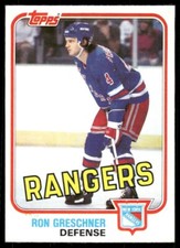 1981-82 Topps - Ron Greschner #97E