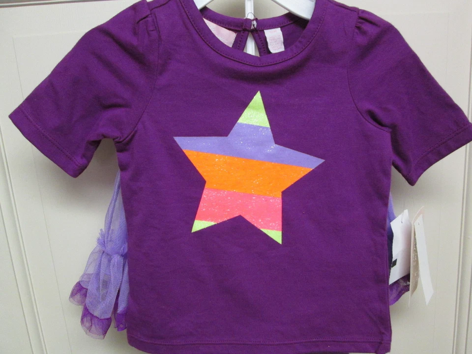 Purple 3-Piece Tutu Set by Kids Headquarters, Size 18 Months, NWT - Image 2 of 3