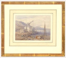 Late 19th Century Watercolour - The Harbour