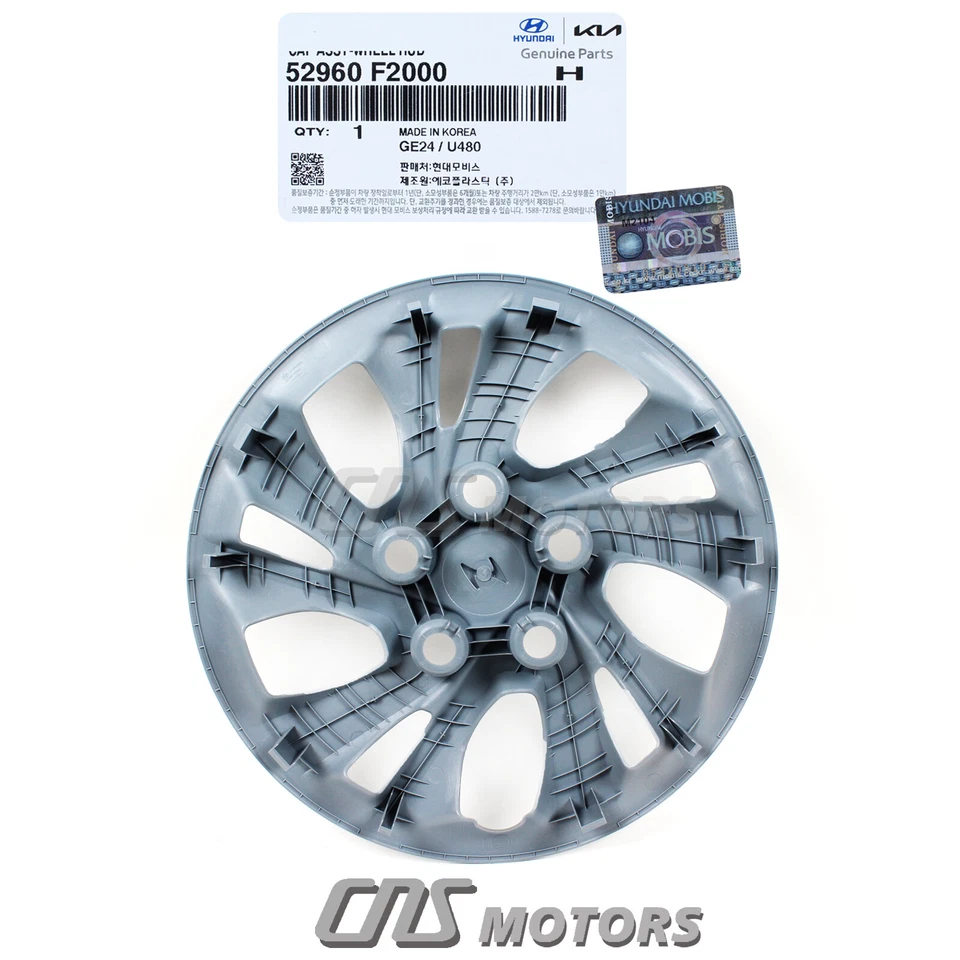 ⭐GENUINE⭐ Wheel Hub Cap Cover 15" for 2017-2020 Hyundai Elantra 52960F2000 Foto 4 de 4