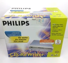 NEW Philips CD ReWriter CDRW800 series Internal IDE with EXTRAS
