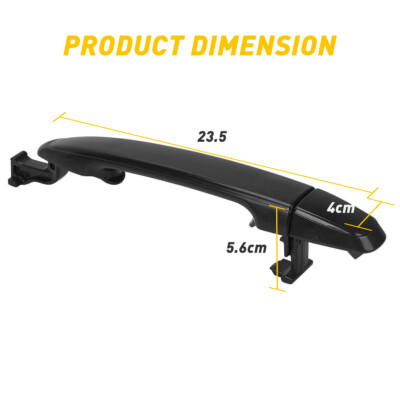 New For 98-03 Toyota Sienna Exterior Outside Door Handle Rear Left or Right