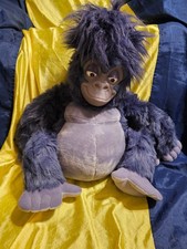 Disney Tarzan Terk Purple Gorilla Plush 26 Inch Plastic Face Mattel Arcotoys VTG