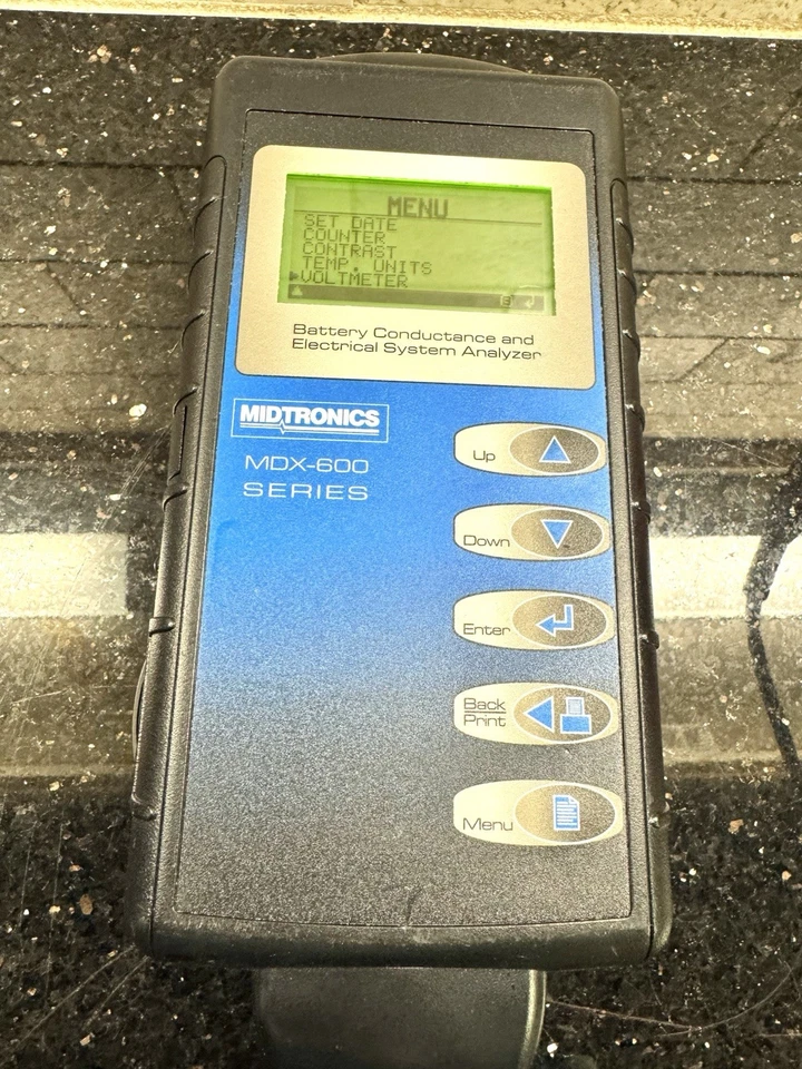 Midtronics MDX-600 Digital Battery & Electrical System Analyzer Foto 2 de 4