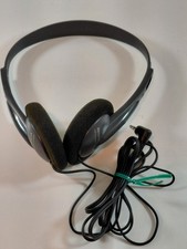 AIWA HP-M028 On-Ear Headphones Wired 3.5mm Jack Portable Audio Vintage Black