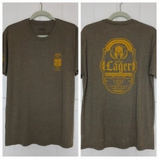 5.11 Tactical Shirt Spartan Lager Beer Thirty Tee Men's Large Olive Cotton SS *
