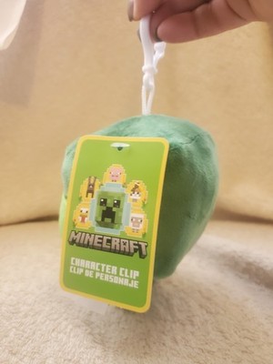 2025 Minecraft Easter Egg Zombie Collectible Plush Bag Clip