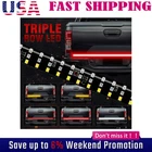5 Modes 60" 432LED Truck Strip Tailgate Light Bar 3Row Reverse Brake Signal Tail