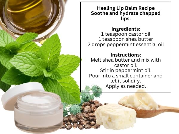 16oz Cold-Pressed Castor Oil in Glass Bottle | 100% Pure & Hexane-Free with Pump
