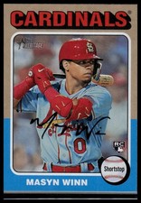 2024 Topps Heritage #284 Masyn Winn