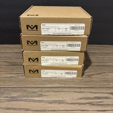 Lot of 4 Mediabridge Blue CAT6 Ethernet LAN Network RJ45 Patch Cable 25FT