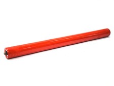 Förderbandrolle Tragrolle Stahl Rot Lackiert RL 1150 mm Ø 88,9 mm Fördersystem