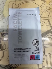 NuFace Prep-N-Glow Exfoliating and Hydrating Dual Sided Individual Cloths