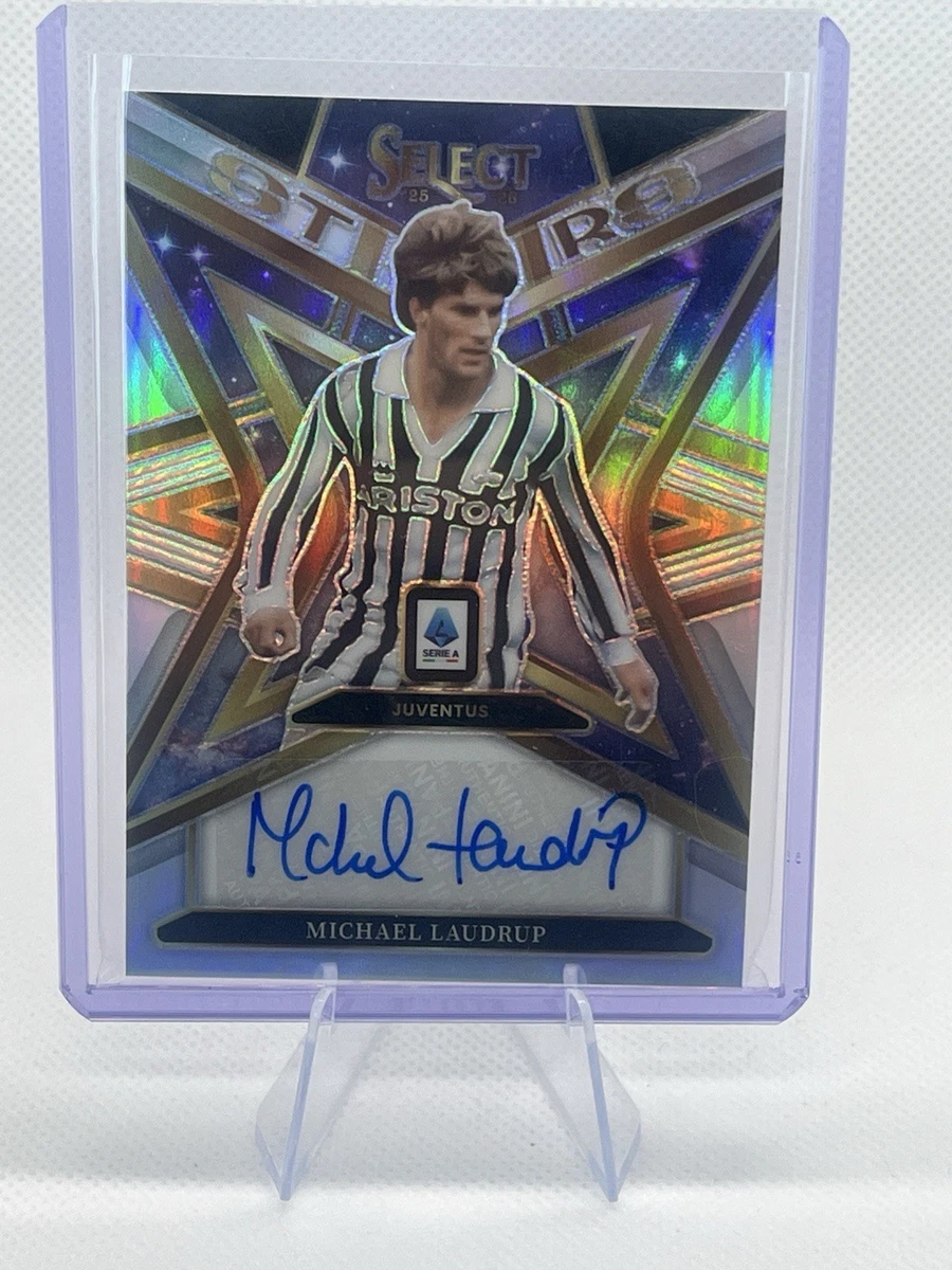 Michael Laudrup Autographed Soccer Sports Trading Cards