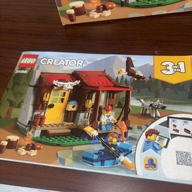 Retired Lego Creator 3n1 Outback Cabin Complete With Box And Books