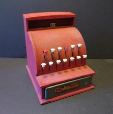 Vintage TOM THUMB Cash Register Western Stamping Co., Jackson, Michigan USA