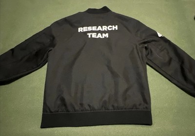 Game Theory Theorist Corp Bomber Jacket-Adult Large Research Team