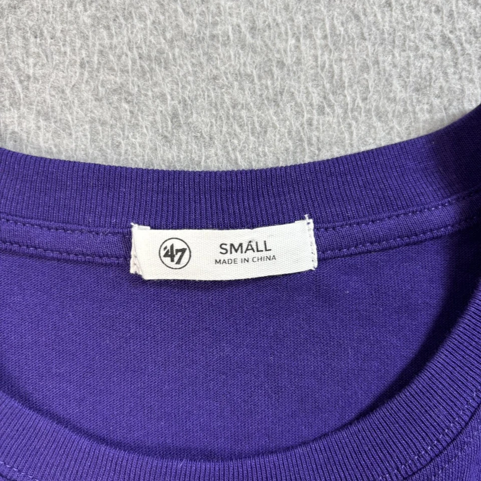 Camiseta Utah Jazz Mujer Pequeña Púrpura NBA Baloncesto Manga 3/4 Juego Nod Camiseta Retro Foto 3 de 4