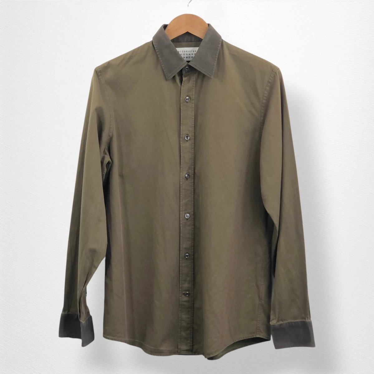 Margiela Martin 08SS 14 SI1DL0002 シャツ 長袖 14 4 Margiela（メゾンマルジェラ） Maison ボタンダウンシャツ トップス