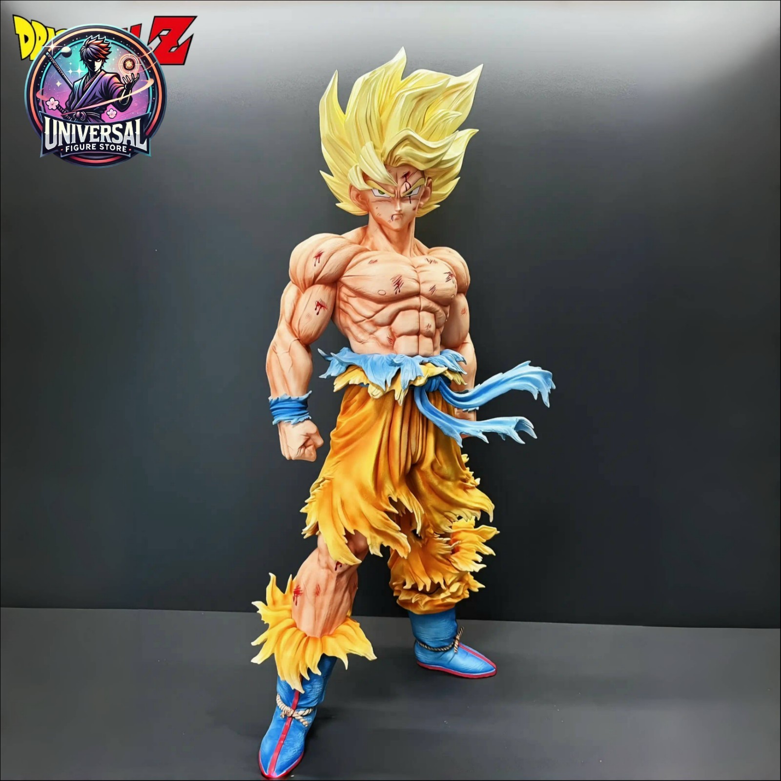 Dragon Ball Z - Goku SSJ Super Saiyan Action Figure - 30cm - PVC NUOVO