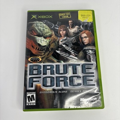 Brute Force Xbox Game 2003 Complete In Box with Manual CIB