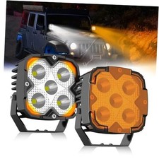 LED Pod Lights, 5 inch 80W LED Offroad Lights  Spotlight with 5 inch X3-2 