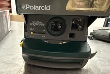 Polaroid OneStep Express Green Vintage Instant Camera Classic Design W/ Case