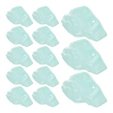 24 Miniatur-Eisbergskulpturen aus Kunstharz – Realistische, schneebedeckte