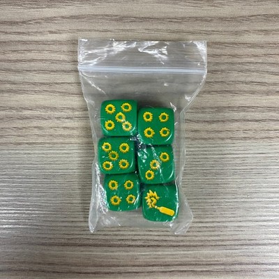 ZOMBICIDE GRÜN/GELB GAMING NIGHT WÜRFEL PACK SET 5 SET ZOMBIES CMON BRETTSPIEL