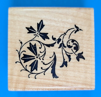 HOLLY FOURISH ORNAMENT, Paper Inspirations E1619 #14, Rubber Stamp NEW