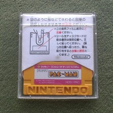 Nintendo PacMan BomberMan Disk System Japanese Edition Game Cartridge