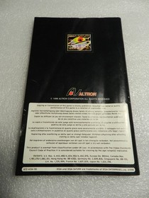 Notice manuel mode d'emploi jeu Mighty Hits pour Sega Saturn