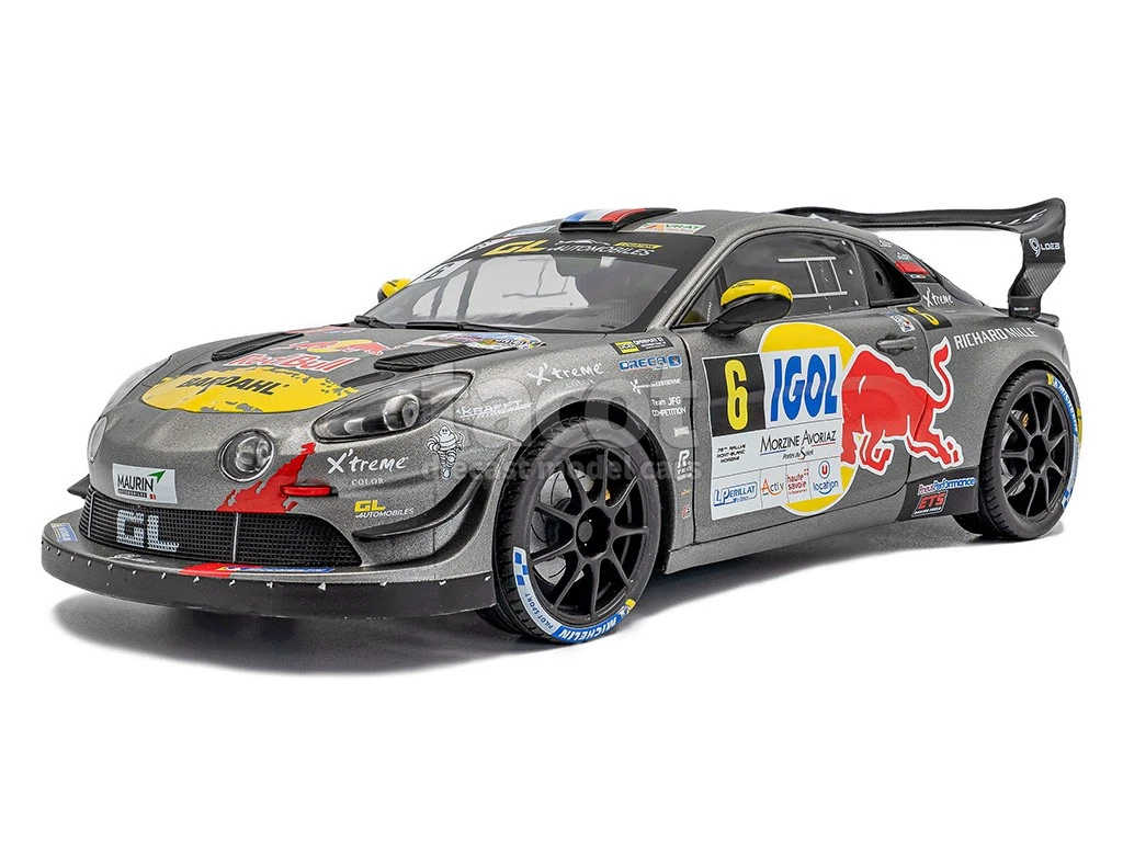Solido Alpine A110 1600S Bleue - Rallye Monte-Carlo 1972 - 1/18 - Réf S1804206