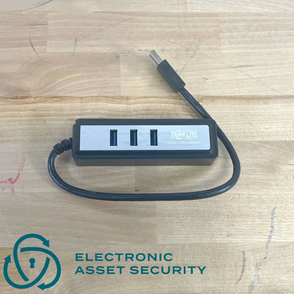 (Lot of 4) Tripp Lite Portable USB 3.0 SuperSpeed Hub (4 port) - Image 2 of 3