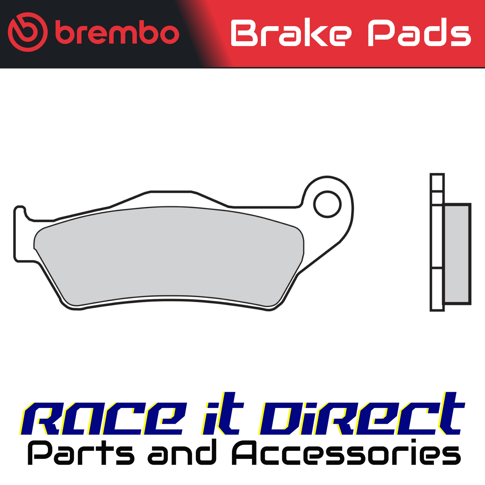 Brake Pads for BMW R 1150 RT ABS 2000-2006 Rear Sinter Street Brembo