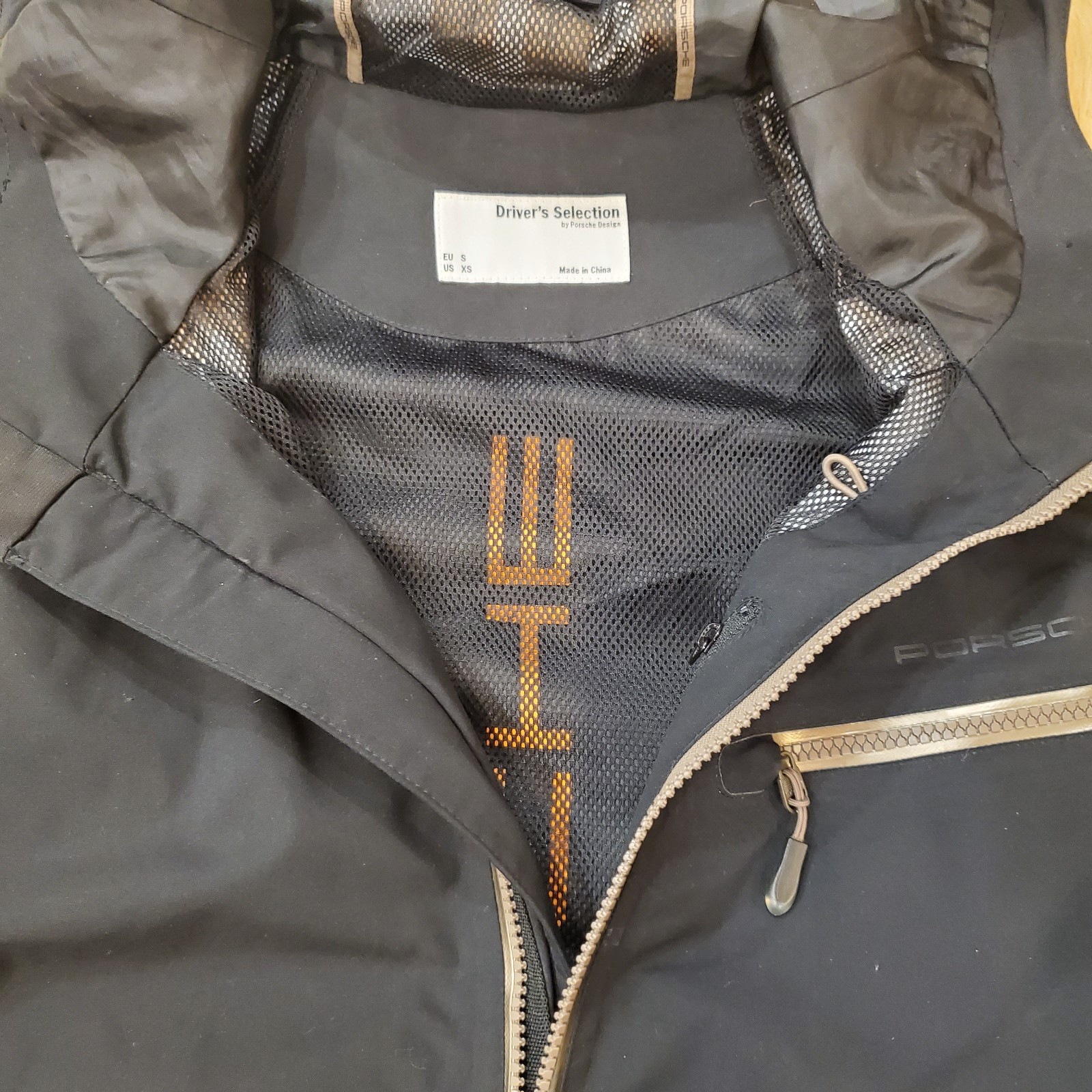 Porsche Driver's Selection Jacket Small Hooded Bl… - image 7