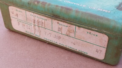 RCBS Arisaka 7.7mm X 58 Japanese Full Length TWO Die Set